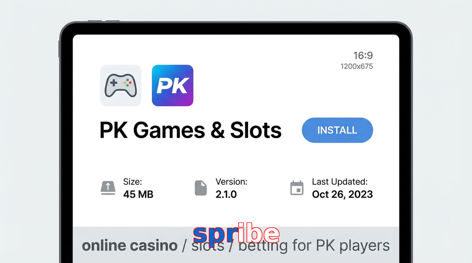 Game list for Spribe gameapk section